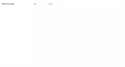 Desktop Screenshot of benoitlepape.com
